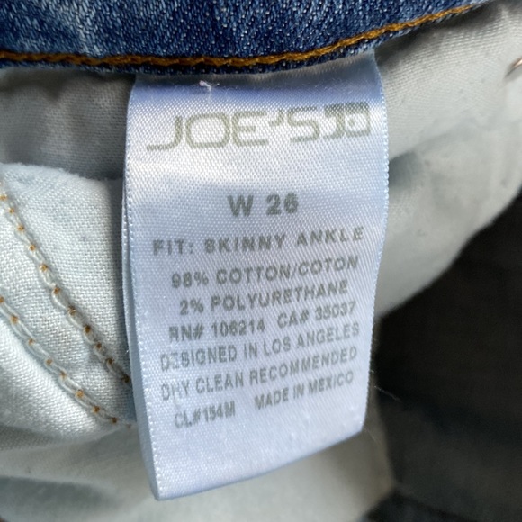 Joe’s jeans skinny ankle 26 - Picture 7 of 11